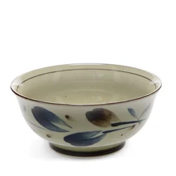 Modro-bež porcelanasta skledica za ramen 1 l Breeze – Rex London