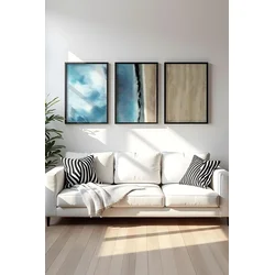 Wallity Uramljena slika Huhu470S, 50x70 cm , 3 dijela