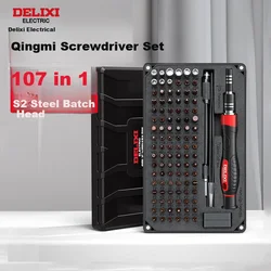 Delixi Set odvijača DH-107, 107 komada