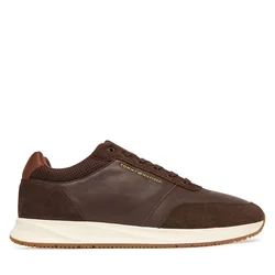 Superge Tommy Hilfiger Dressy Runner FM0FM05910 Rjava