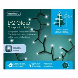 Novogodišnje LED sijalice za jelku 180cm 540L Hladno bela 1-2 Glow