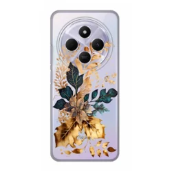 Maska Nanobit Print za Xiaomi Redmi 14C/ A4 (2024) Golden Flower