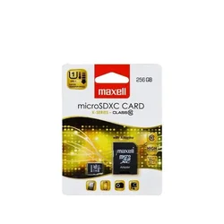 MAXELL MICRO SDXC 256GB CLASS 10 + ADAPTER UHS-1