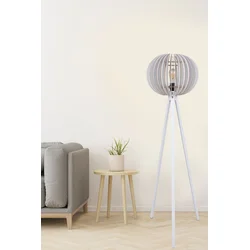Opviq Podna lampa 191, 145 cm, E27, Bela