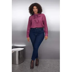 Trendyol Curve Ženska bluza Tbbaw26Af00036, Bordo