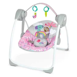Kids II Ingenuity ljuljaška Pink Paradise 0-9m (MAX 9KG)