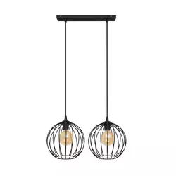 Luster na sajli MERCURE 2xE27/15W/230V