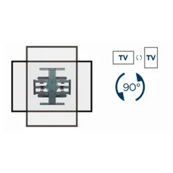 GEMBIRD WM-80STR-01 rotate/tilt VESA max. 60x40cm 40-80 max.50kg nosač za monitor
