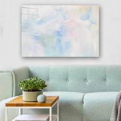 Wallity Dekorativna slika na kaljenom staklu, 50x70cm, Šarena