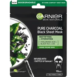 GARNIER Skin Naturals Tissue Maska za lice Pure Charcoal