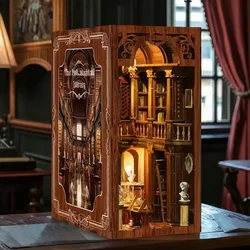 Miniaturna hiša Book Nook - Viktorijanska knjižnica*