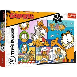 Puzzle 100 garfild