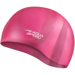 AQUA SPEED Unisexs Swimming Cap Bunt  Pattern 35