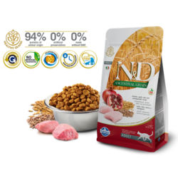N&D LG Cat Suva hrana Chicken&Pomegranate 300g