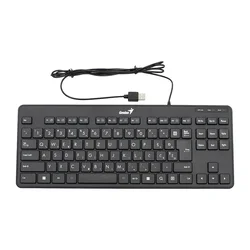 Tastatura Genius LUXEMATE 110, SRB, Bez numeričke tastature, Mini, Crna