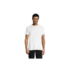 REGENT unisex majica sa kratkim rukavima - Bela, S