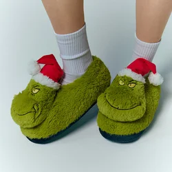 Krznene papuče Grinch