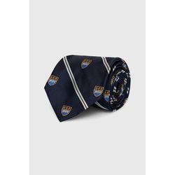 Kravata od svile Polo Ralph Lauren boja: tamno plava