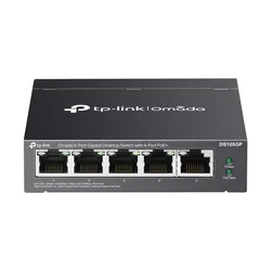 TP-LINK LAN Switch DS105GP, 5x1G, 4PoE, 65W