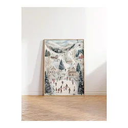 Dekorativna slika u okviru 30 x 40 cm