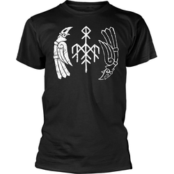 Wardruna Majica Kvitravn Unisex Black L