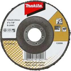Brusni disk, fiberglas, crni Makita B-28999