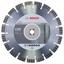Bosch Dijamantska rezna ploča Best for Concrete 2608602657, 300 x 20,00+25,40 x 2,8 x 15 mm