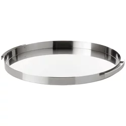 Serving pladenj ARNE JACOBSEN Stelton 33,5 cm srebrna