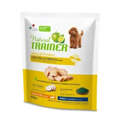 Trainer Natural Dog Small & Toy Adult Piletina i Pirinač – 800 g