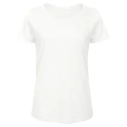 MAJICA KRATKI RUKAVI B&C INSPIRE SLUB T/WOMEN BIJELA S