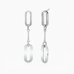 2Jewels Minđuše, Srebrne boje