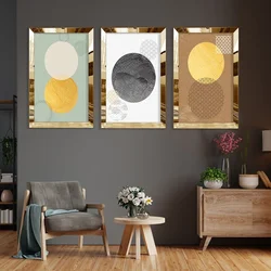 Wallity Slika Huhu397, 40x60 cm, 3 dela