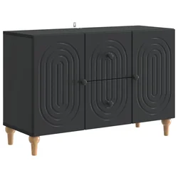 TV ormar s ladicama Crna 89 x 34,5 x 60 cm Konstruirano drvo