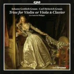 GRAUN:TRIOS FOR VIOLIN/VIOLA & CLAVIER