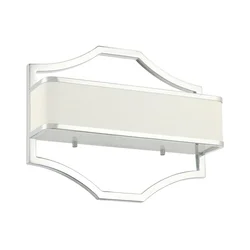 Open Design OR84504 - Zidna svetiljka GERDO 2xE14/12W/230V sjajni hrom/bela