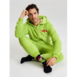 Sinsay - Duge čarape sa božićnim motivom 2 komada Grinch - šareno