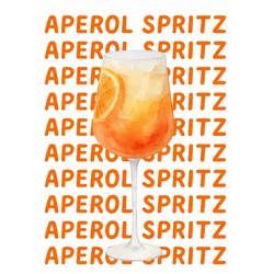 Plakat 50x70 cm APEROL SPRITZ bar s pijačo