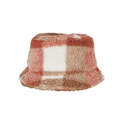 Sherpa Check Bucket Hat whitesand/caramel