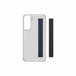 SAMSUNG Silikonska maska za Galaxy S21 FE strap/ crna