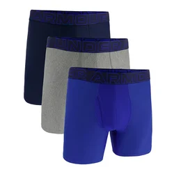 Bokserji Under Armour M Perf Tech 6in 3-Pack Blue XXXL