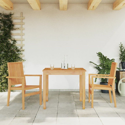 Složive vrtne stolice 2 kom 56,5x57,5x91 cm od masivne tikovine