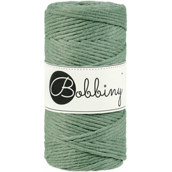 Bobbiny Macrame Cord 3 mm Eucalyptus Green