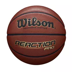 Wilson REACTION PRO, košarkarska žoga, rjava