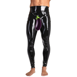 LateX Leggings 2910365 Black M