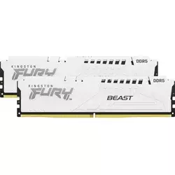 RAM DIMM DDR5 64GB (2x32GB) 5600MHz KINGSTON KF556C40BWK2-64 Fury Beast White