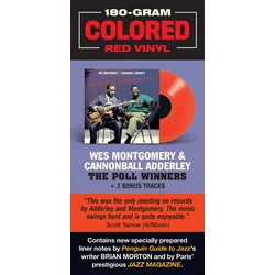 Wes Montgomery & Cannonball Adderley - The Poll Winners (Red Coloured) (LP)