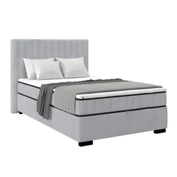Box Krevet Maya C 100/200 cm , siva