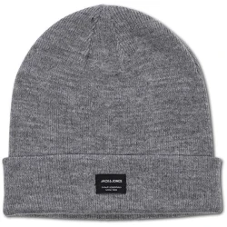 Grey knitted winter hat Jack & Jones DNA