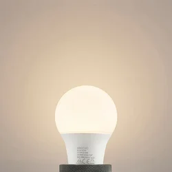 Arcchio LED-žarnica E27 A60 4,9 W, opalna, 3.000 K, 480 lm - Plastika