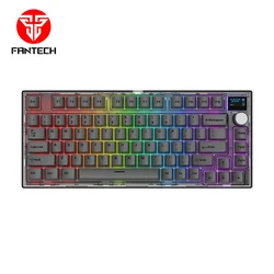 Tastatura mehanička Gaming Fantech MK910 RGB PBT MaxFit 81 Frost Wireless (blue switch)